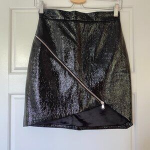 NWOT Vegan leather skirt